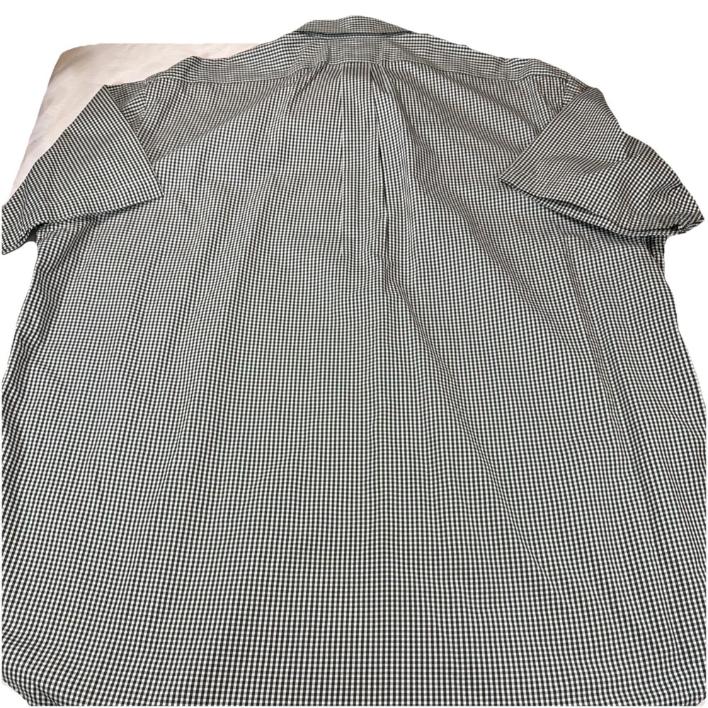 Ralph Lauren Blake XXL Green Gingham Plaid Check Short Sleeve Button Down Shirt - Picture 7 of 7